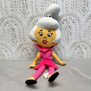 Hanna-Barbera Jane Jetson Plush Doll Unisex 11" Pink Retro Cartoon Toy 2012